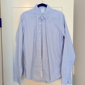 Brooks Brothers Classic non-iron dress shirt (15.5, 36)